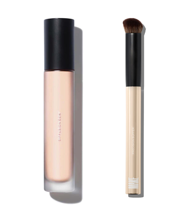 skin tint and blending brush glass skin bundle